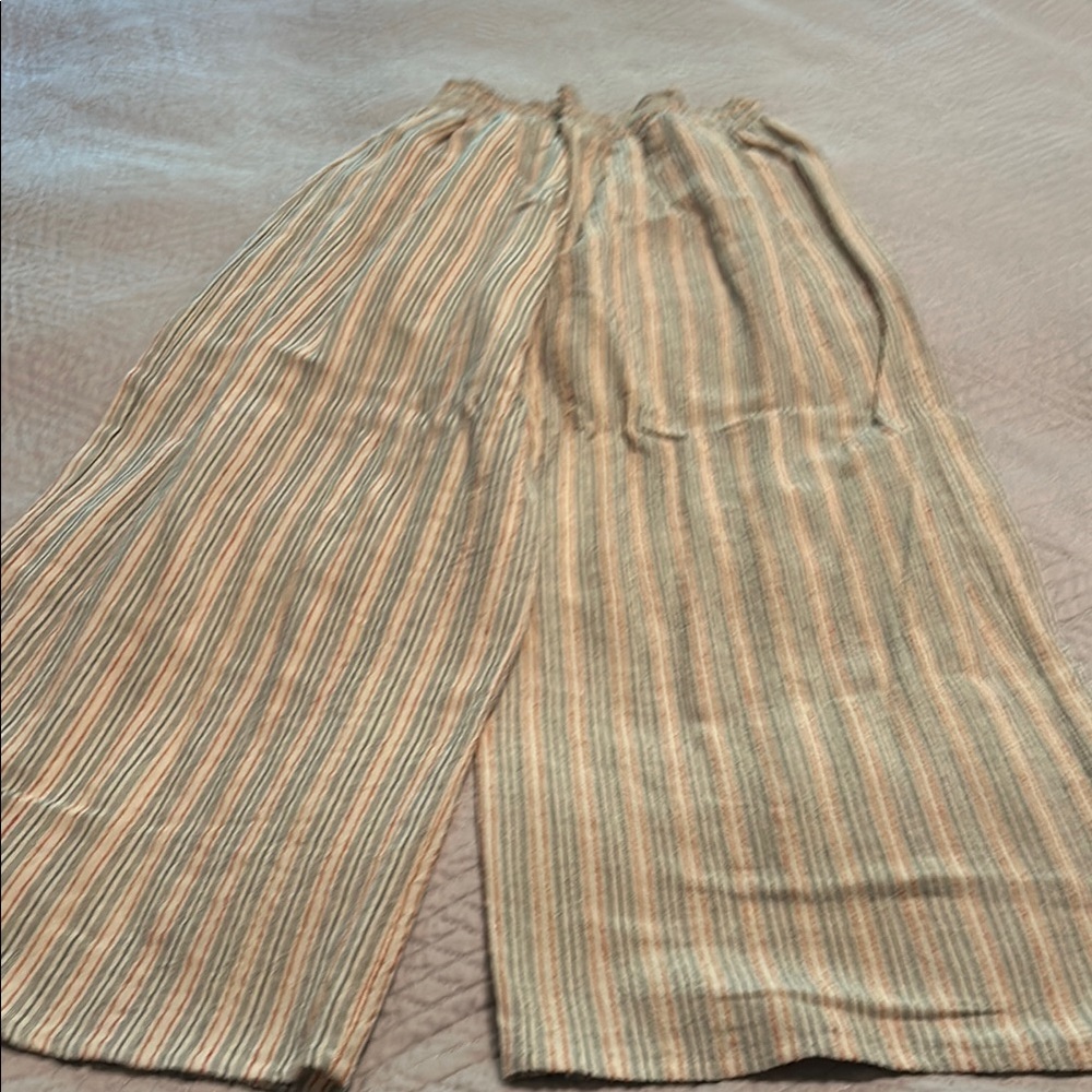 Altar'd State Multicolor Striped Fabric